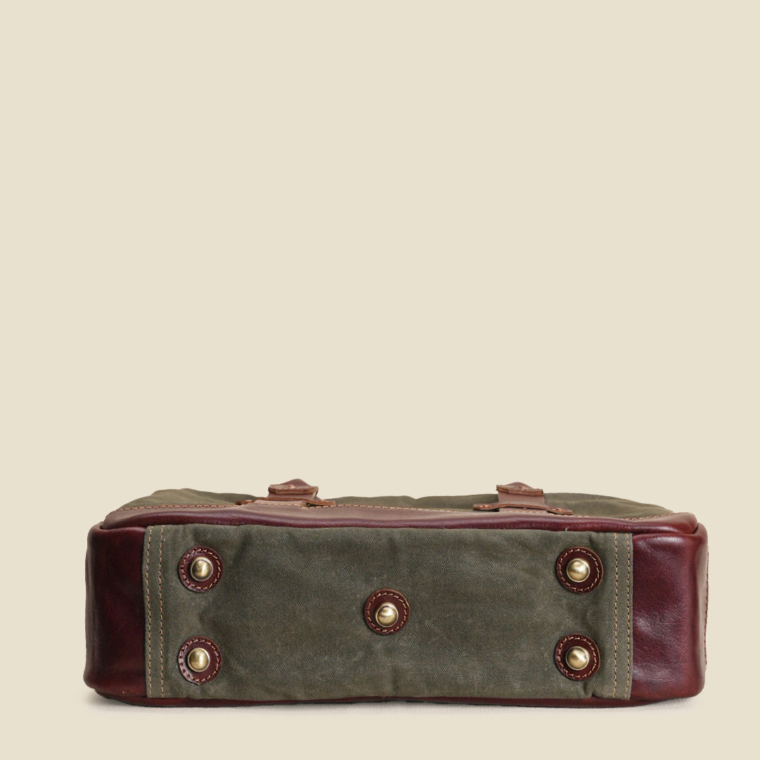 Heritage Briefcase ( Forest Green )