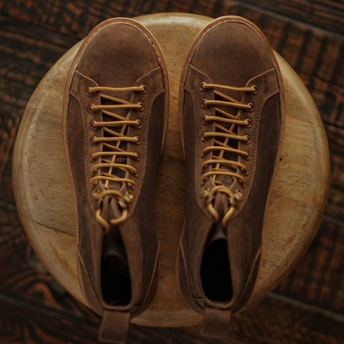 Monkey Boots 6" (Vintage Brown) Goodyear Welted