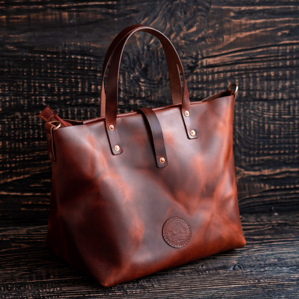 Portland Tote (Saddle Tan)