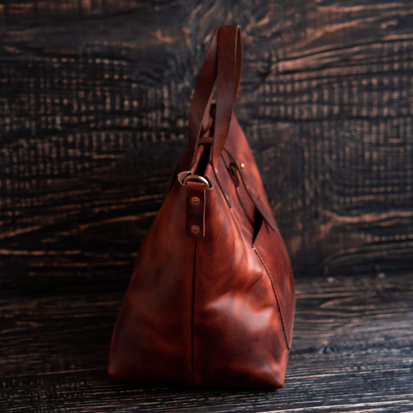 Portland Tote (Saddle Tan)