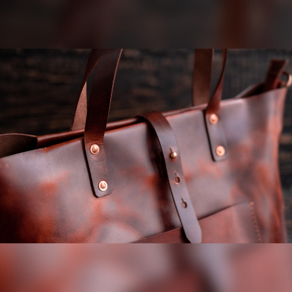 Portland Tote (Saddle Tan)