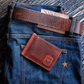 Legacy Money Clipper Leather Wallet (Saddle Tan)