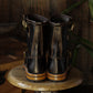 Engineer Boots (Raven Black) Goodyear Welted