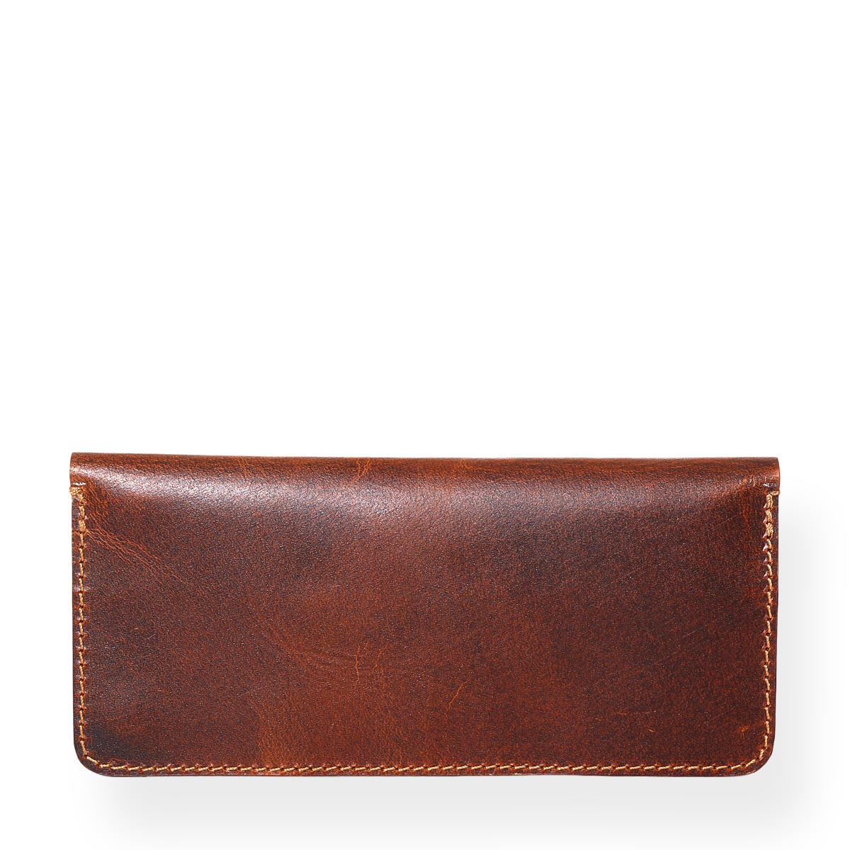 長財布 you a use Wonder wallet Deep brown(fullup) Small Leather Zip Wallet - Leda - Domini Leather