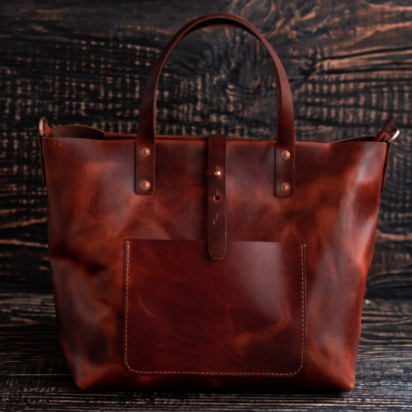 Portland Tote (Saddle Tan)