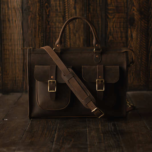 Diplomat Briefcase (Vintage Brown)