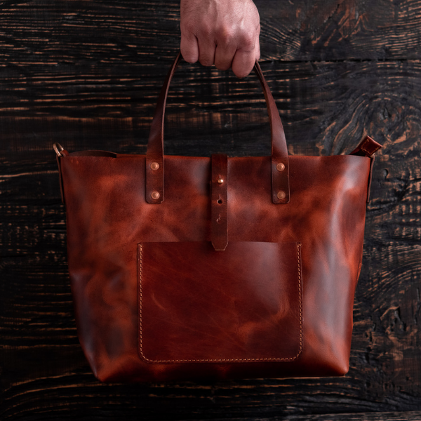 Portland Tote (Saddle Tan)