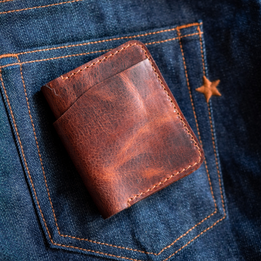 Glasgow Mini Wallet (Saddle Tan)