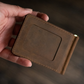 Legacy Money Clipper Leather Wallet (Vintage Brown)