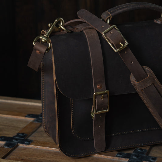Brooklyn Satchel (Vintage Brown)