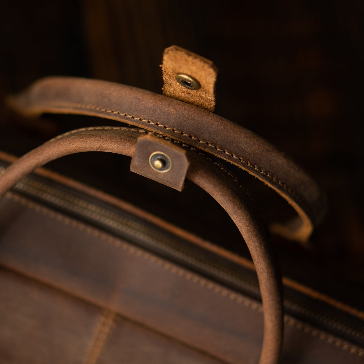 Boston Briefcase (Vintage Brown)