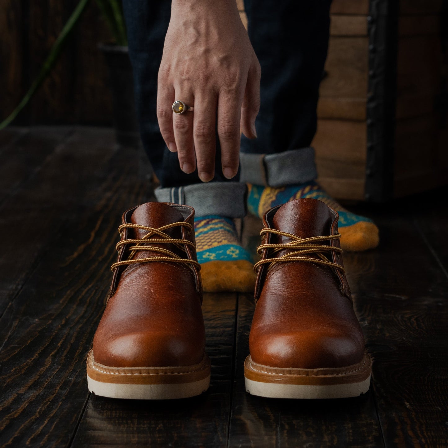 Desert Boots (Saddle Tan) Goodyear Welted