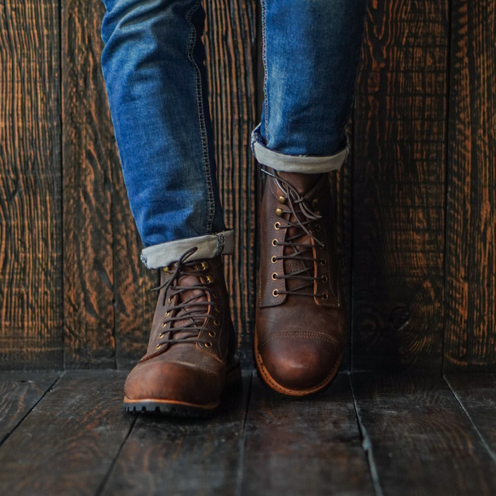 Ranger Boots 6" (Vintage Brown) Goodyear Welted