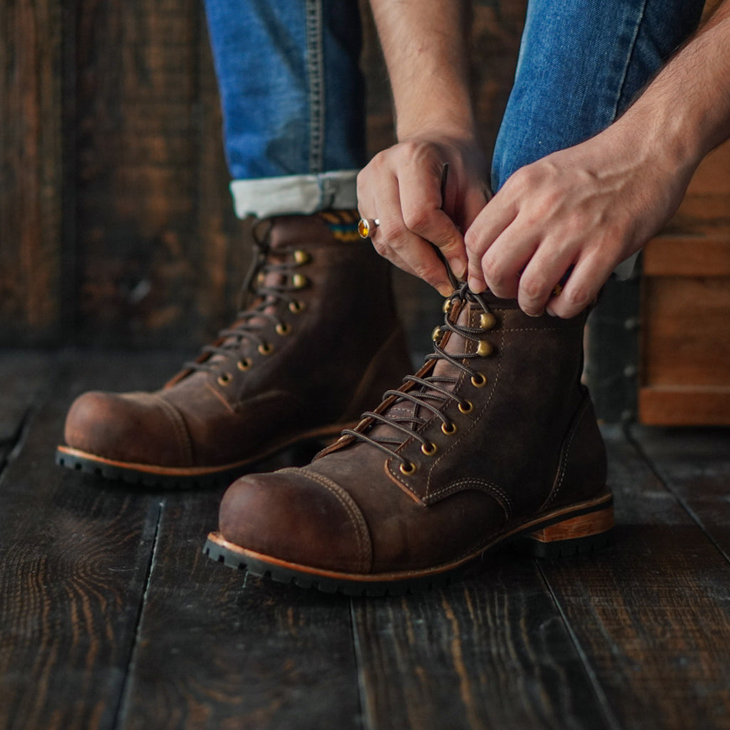Ranger Boots 6" (Vintage Brown) Goodyear Welted