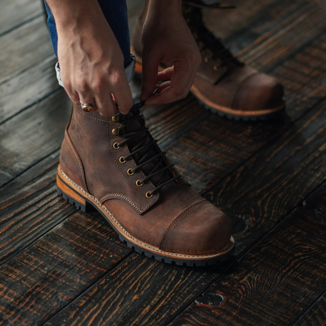 Ranger Boots 6" (Vintage Brown) Goodyear Welted