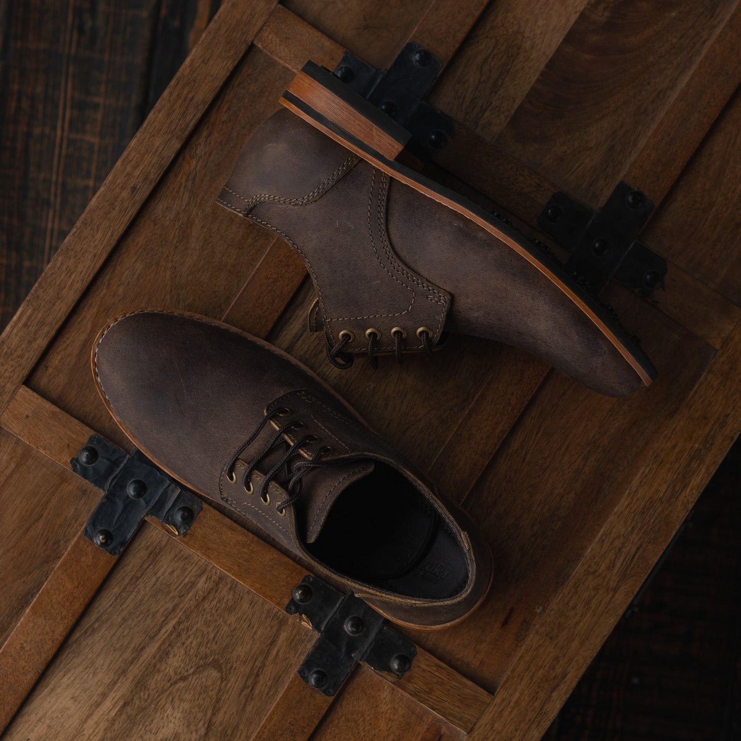 Dublin Shoes (Vintage Brown) Goodyear Welted