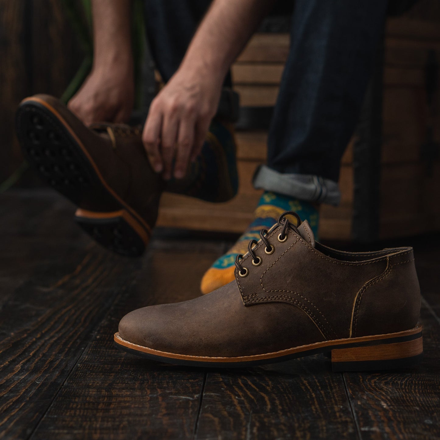 Dublin Shoes (Vintage Brown) Goodyear Welted