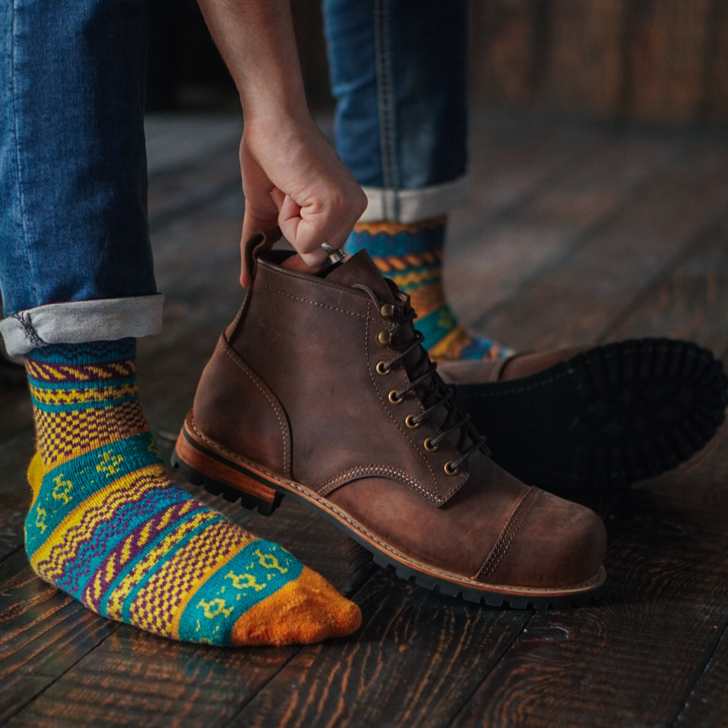 Ranger Boots (Vintage Brown) Goodyear Welted