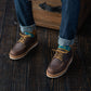 Moc-Toe Shoes (Vintage Brown) Goodyear Welted