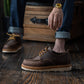 Moc-Toe Shoes (Vintage Brown) Goodyear Welted