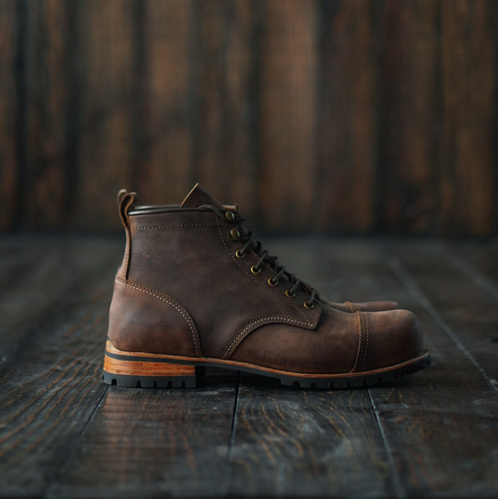Ranger Boots 6" (Vintage Brown) Goodyear Welted
