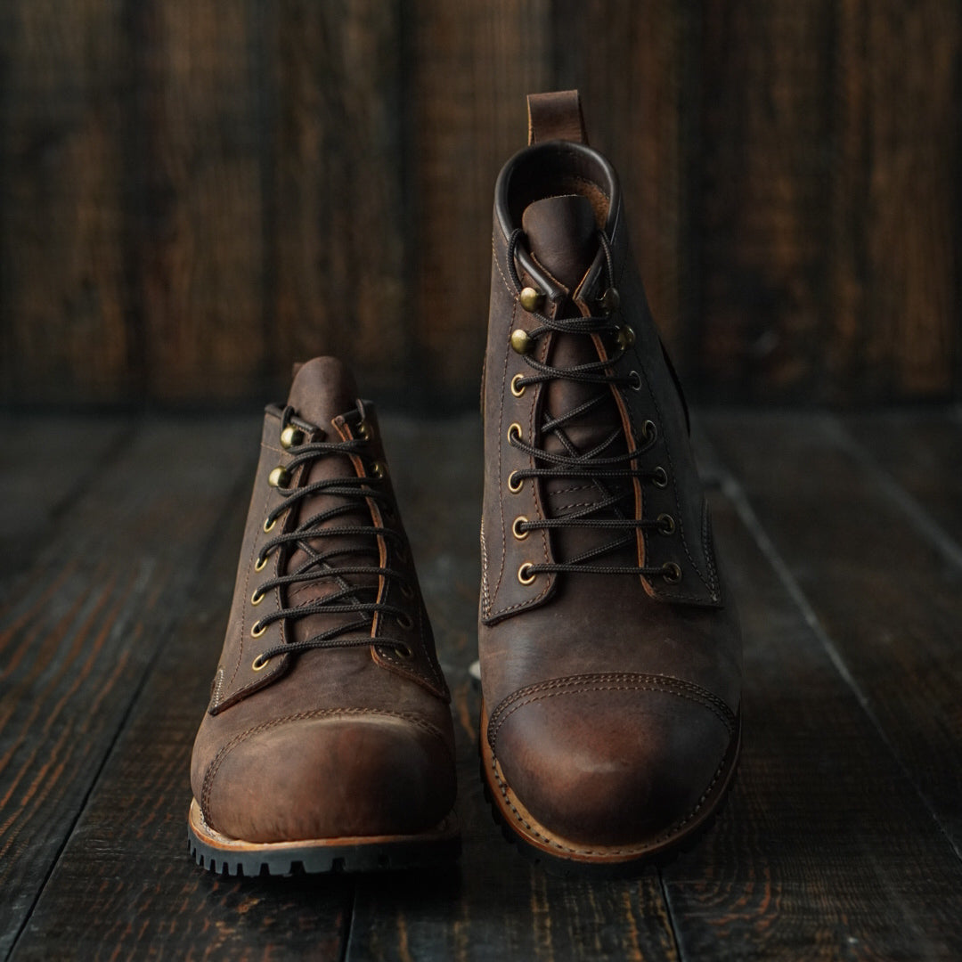 Ranger Boots 6" (Vintage Brown) Goodyear Welted