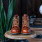 Women Ranger Boots (Saddle Tan) Goodyear Welted