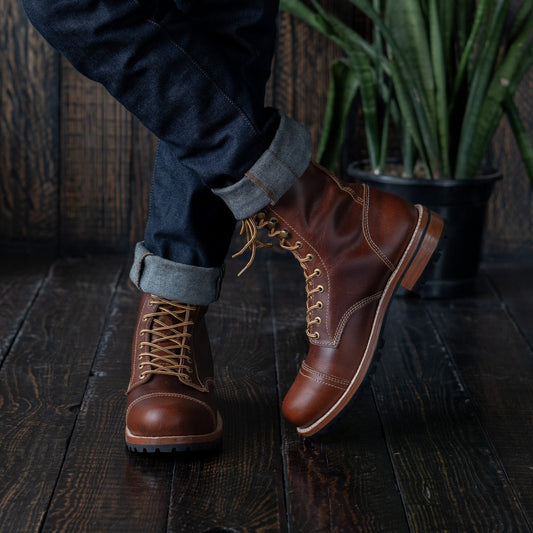 Ranger Boots 8" (Saddle Tan) Goodyear Welted