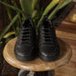 Brooklyn Low Top Sneakers (Raven Black)