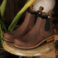 Chelsea Explorer Leather Boots 6" (Vintage Brown) Goodyear Welted