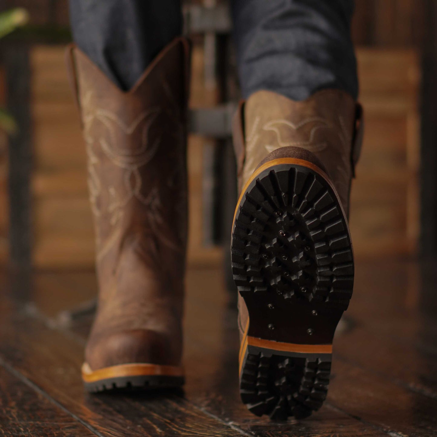 Bandera Cowboy Boots (Vintage Brown) Goodyear Welted