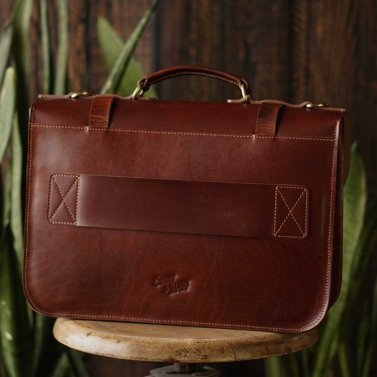 Brooklyn Satchel (Saddle Tan)