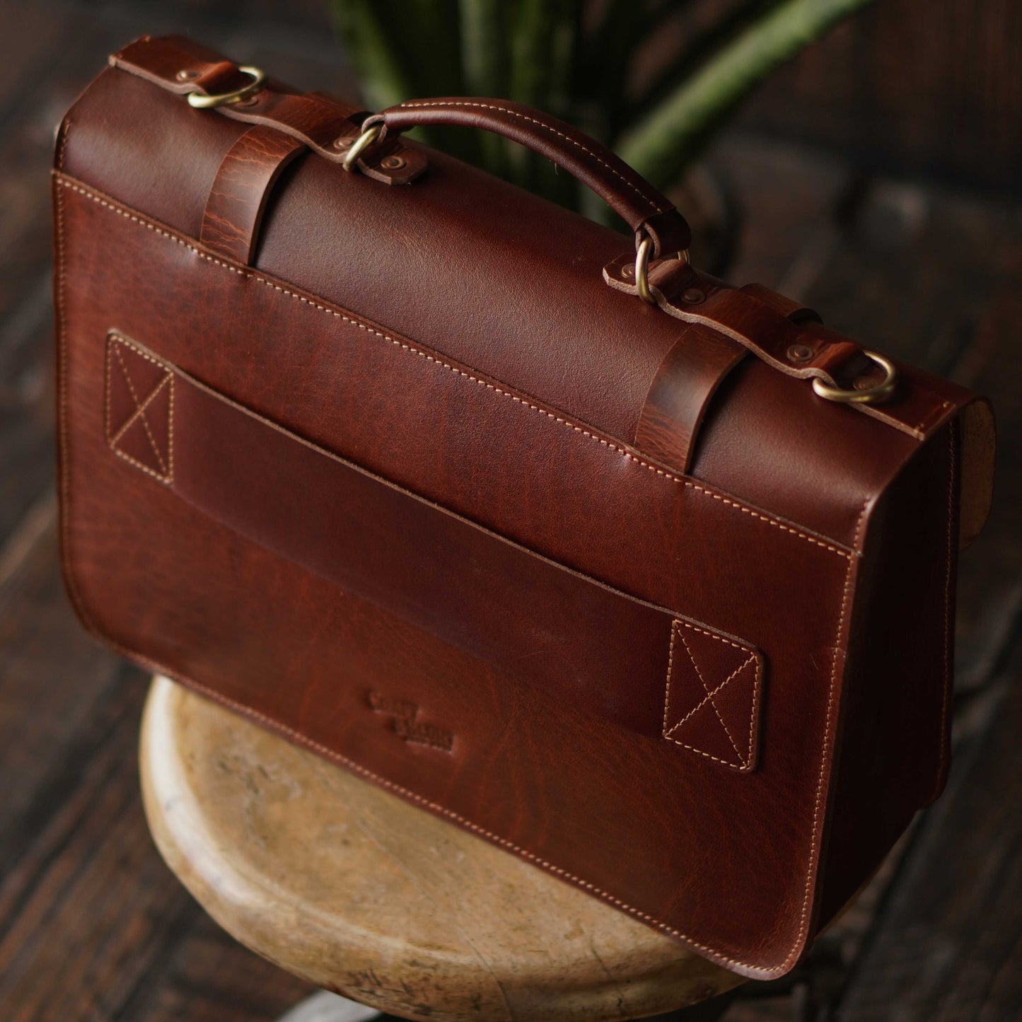 Brooklyn Satchel (Saddle Tan)