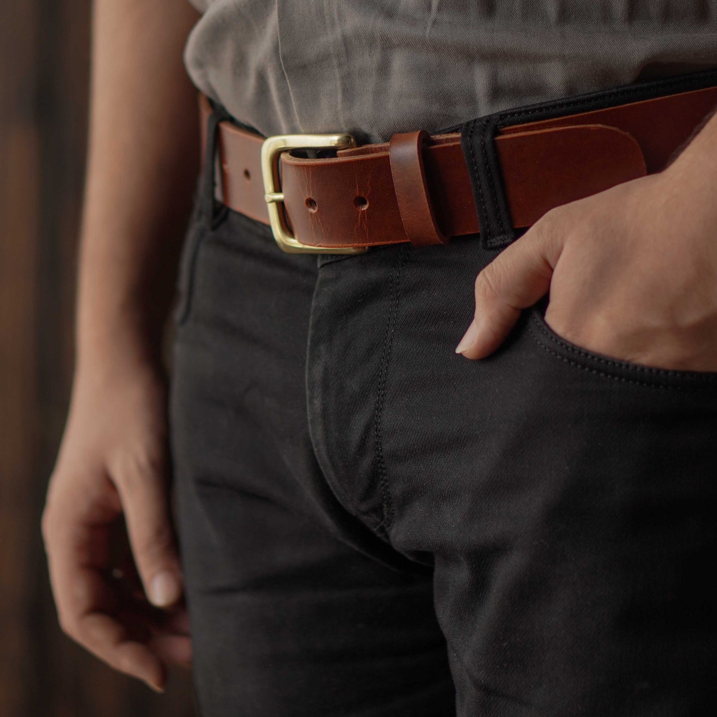 Heritage Belt (Saddle Tan)