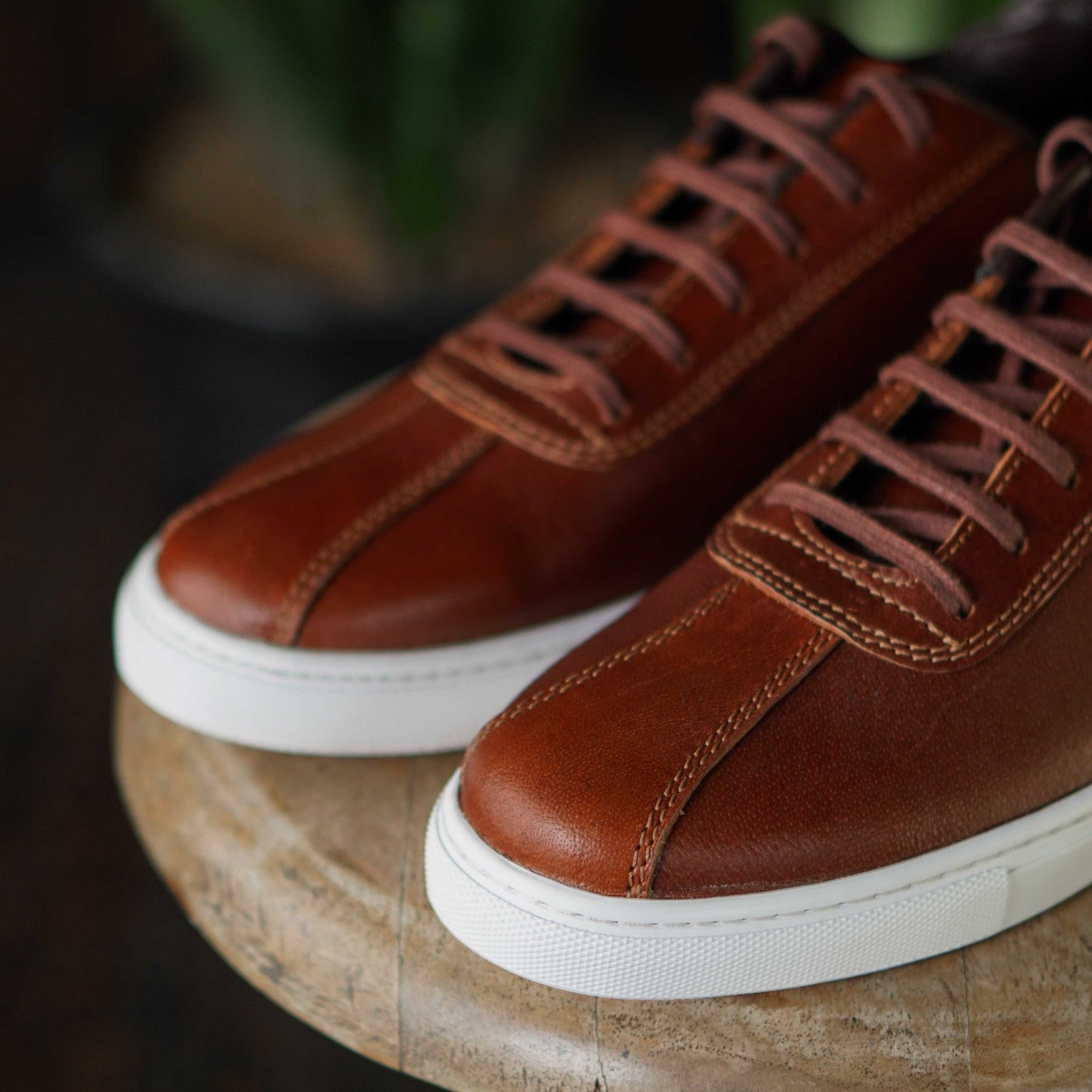 Austin Low Top Sneakers (Saddle Tan)