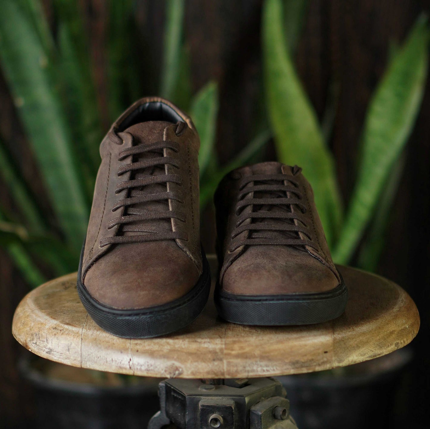 Manhattan Low Top Sneakers (Vintage Brown)