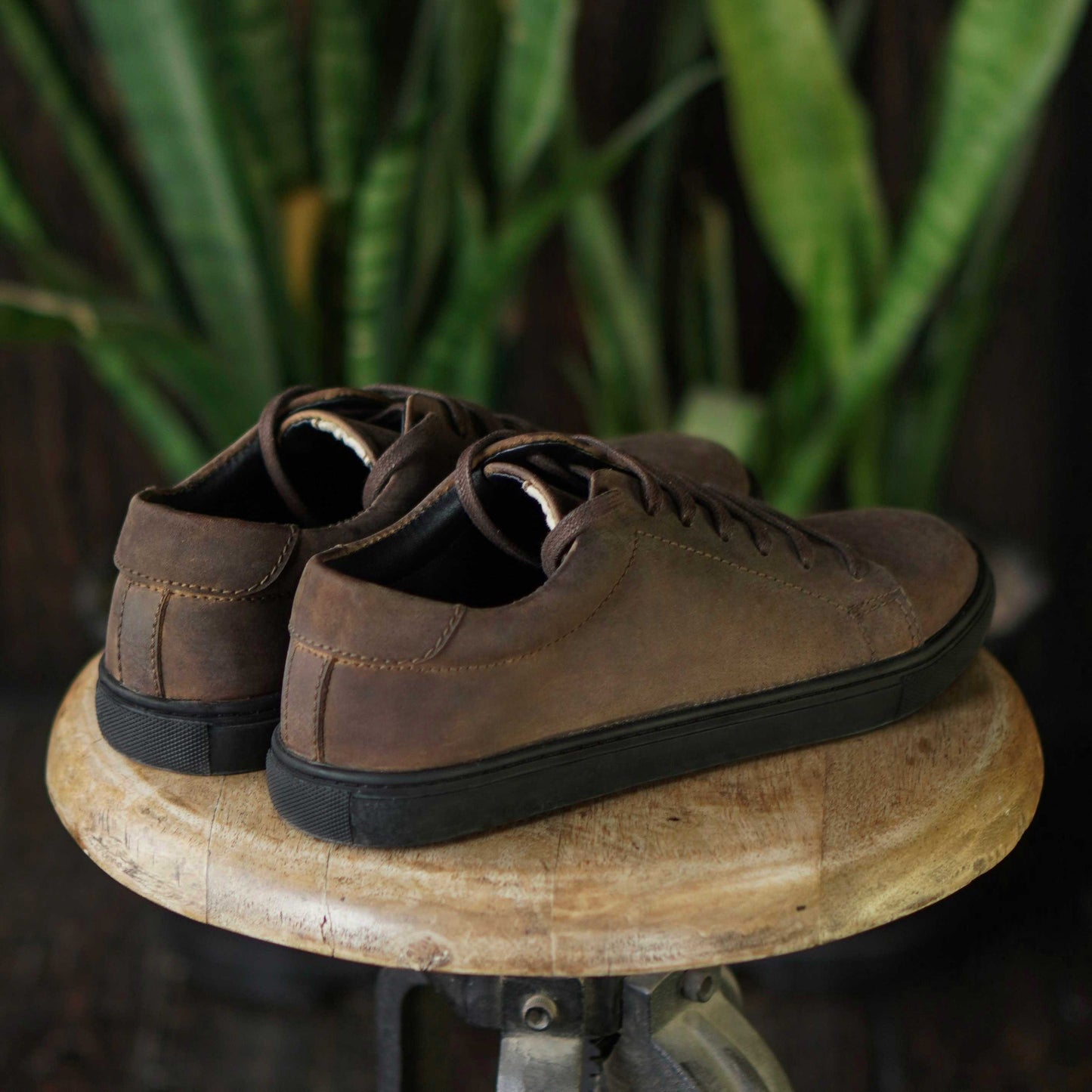 Manhattan Low Top Sneakers (Vintage Brown)
