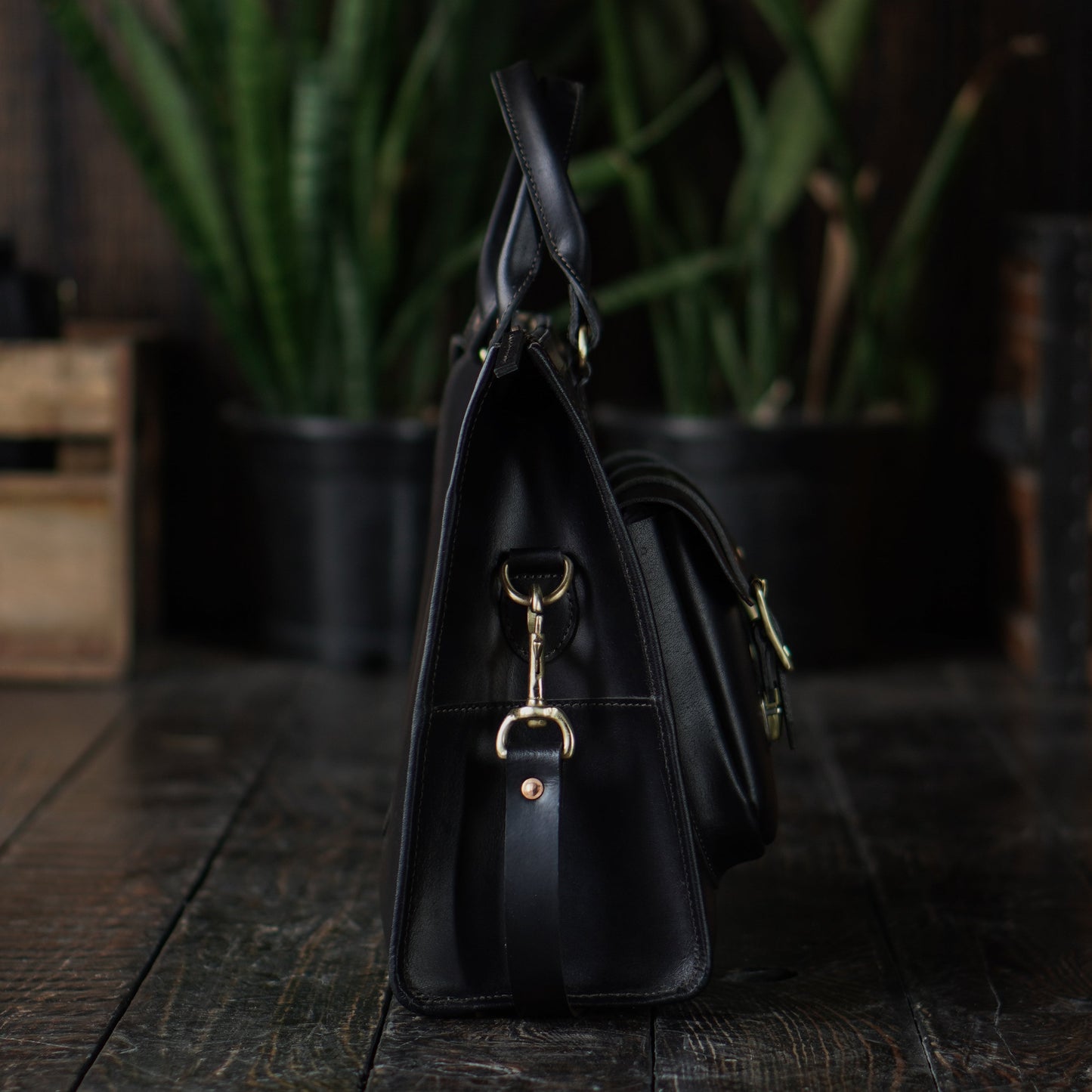 Diplomat Briefcase (Raven Black)