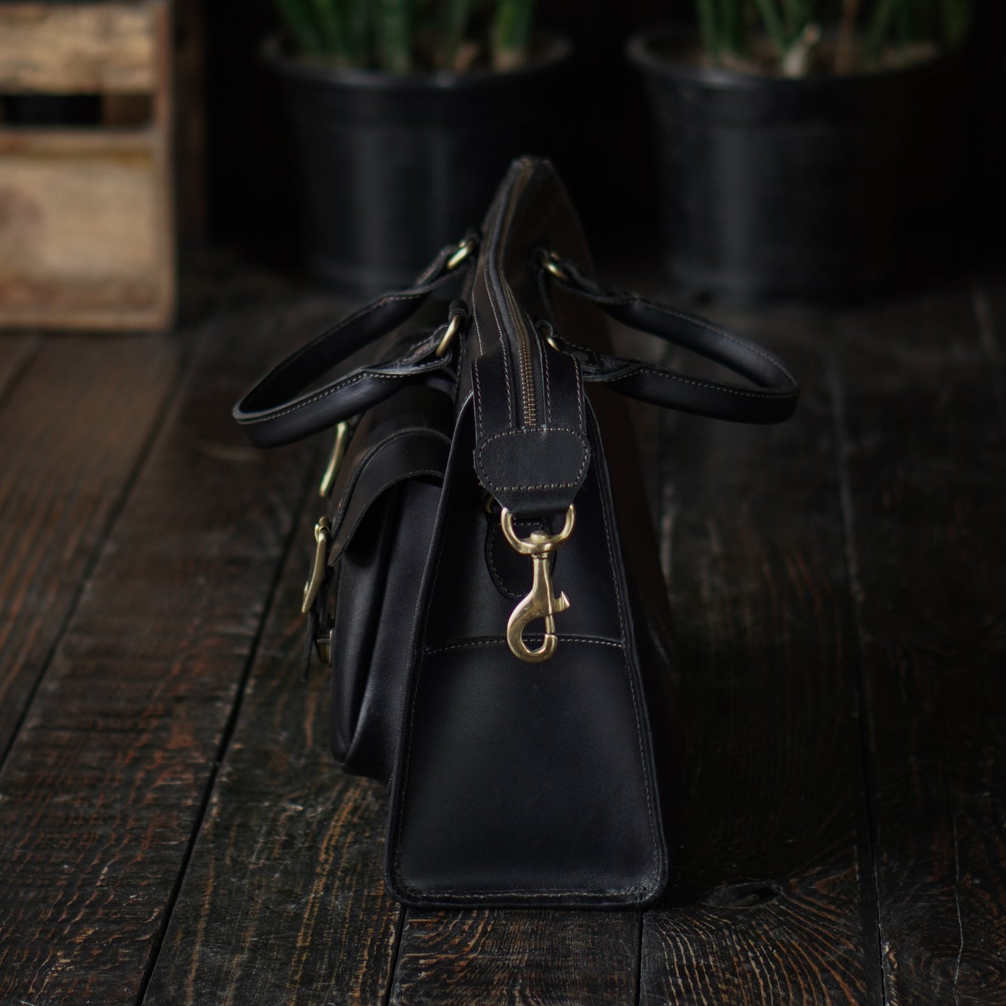 Diplomat Briefcase (Raven Black)