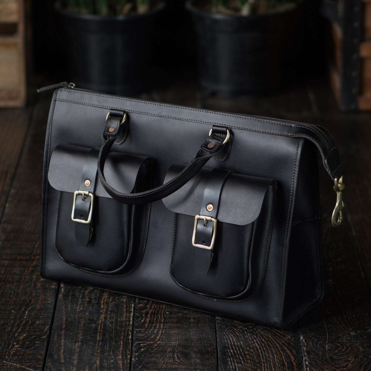 Diplomat Briefcase (Raven Black)
