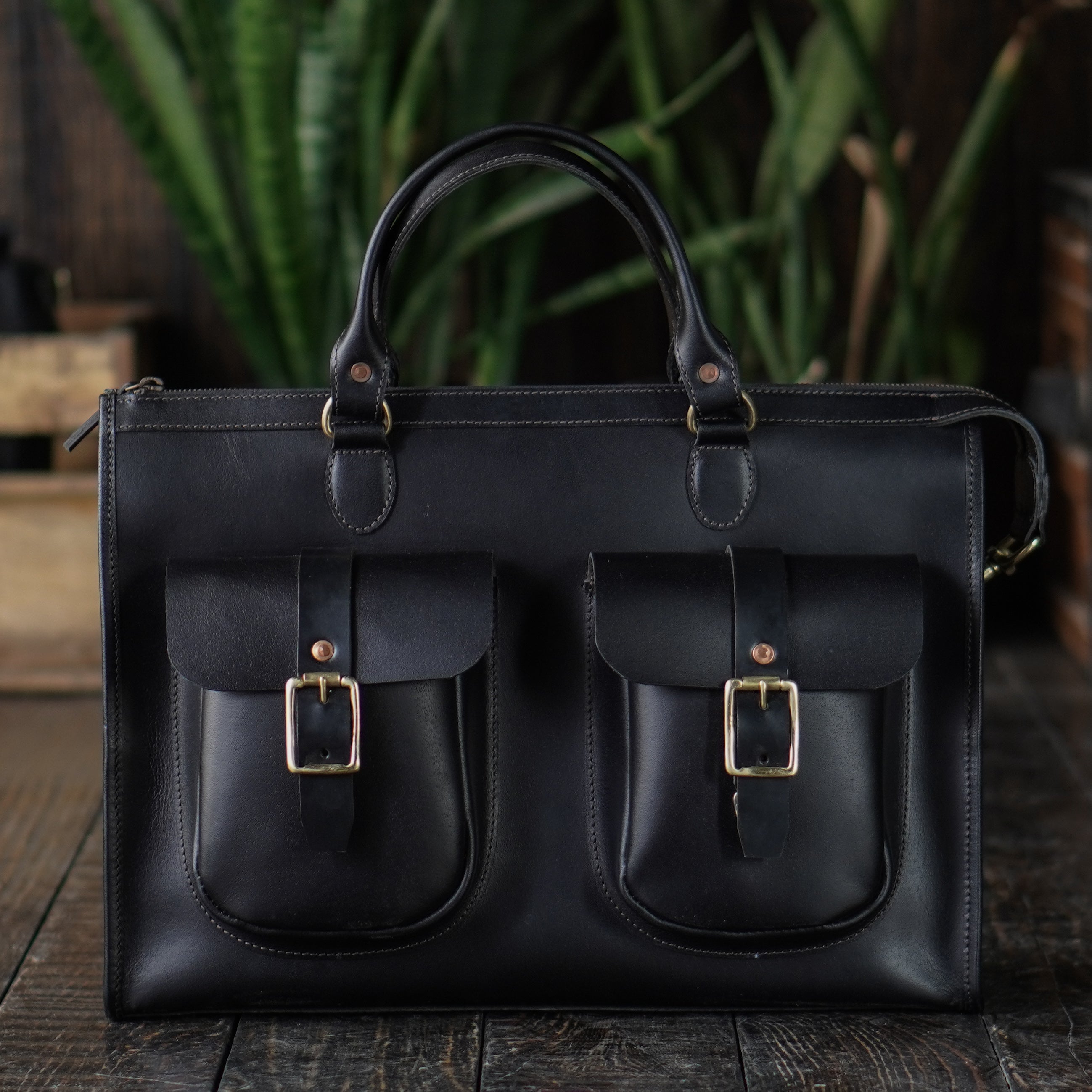 Diplomat Briefcase (Raven Black) – Craft & Glory International