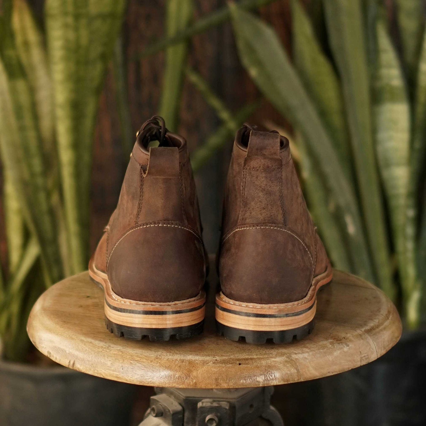 Task Boots 6" (Vintage Brown) Goodyear Welted