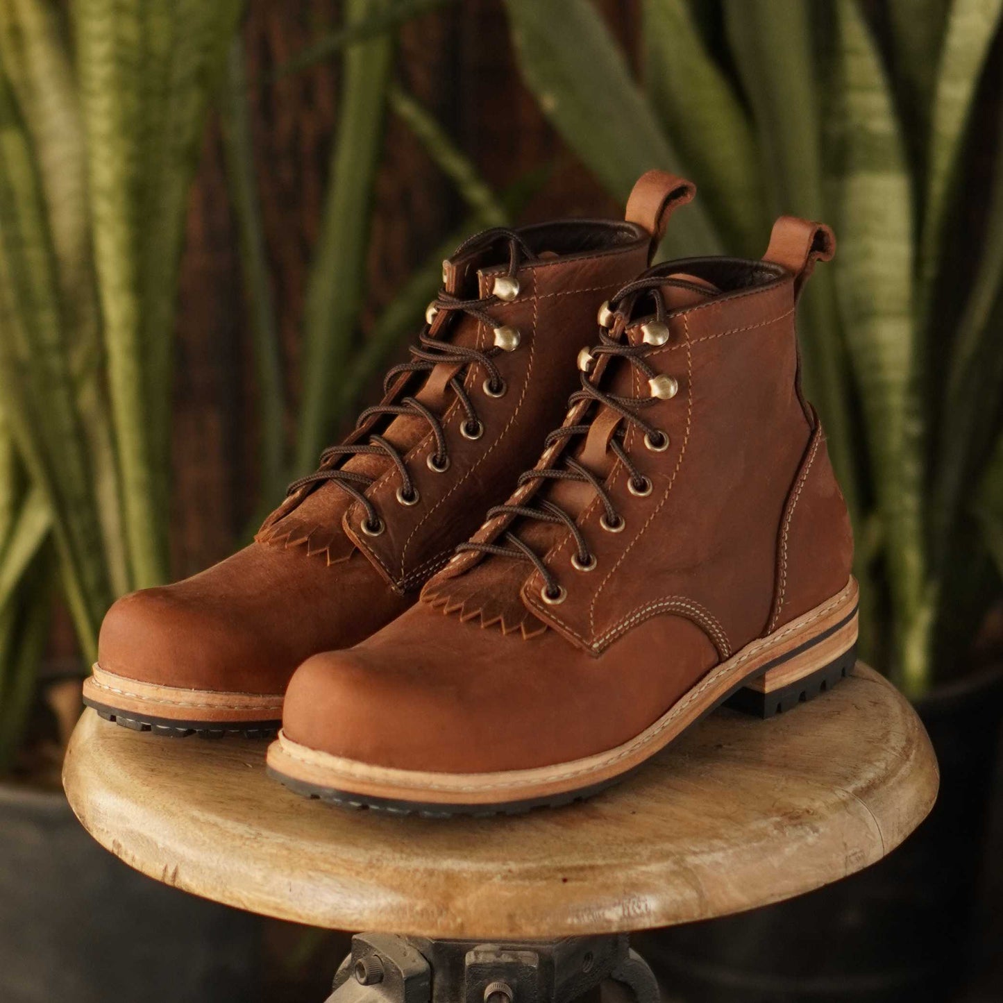 Task Boots 6" (Vintage Tan) Goodyear Welted