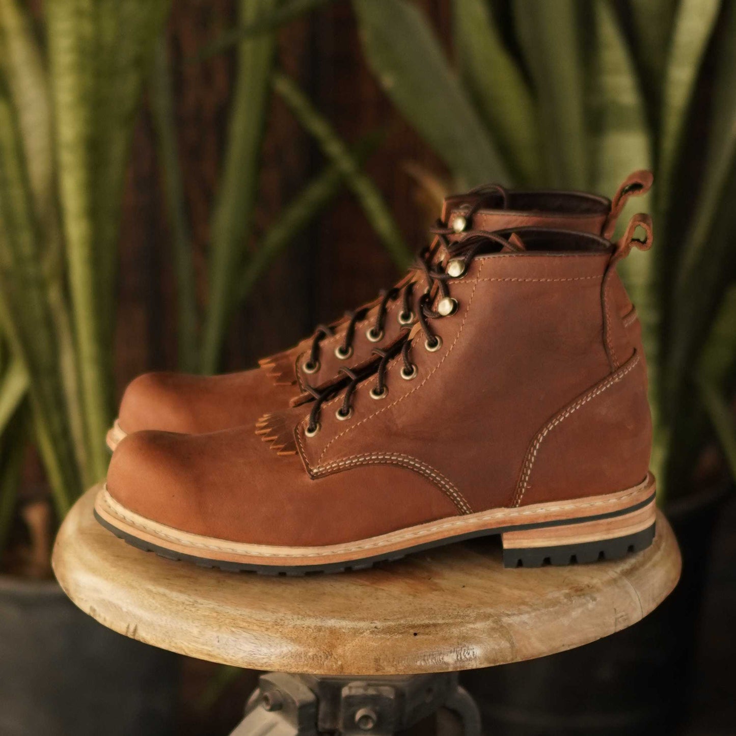 Task Boots 6" (Vintage Tan) Goodyear Welted