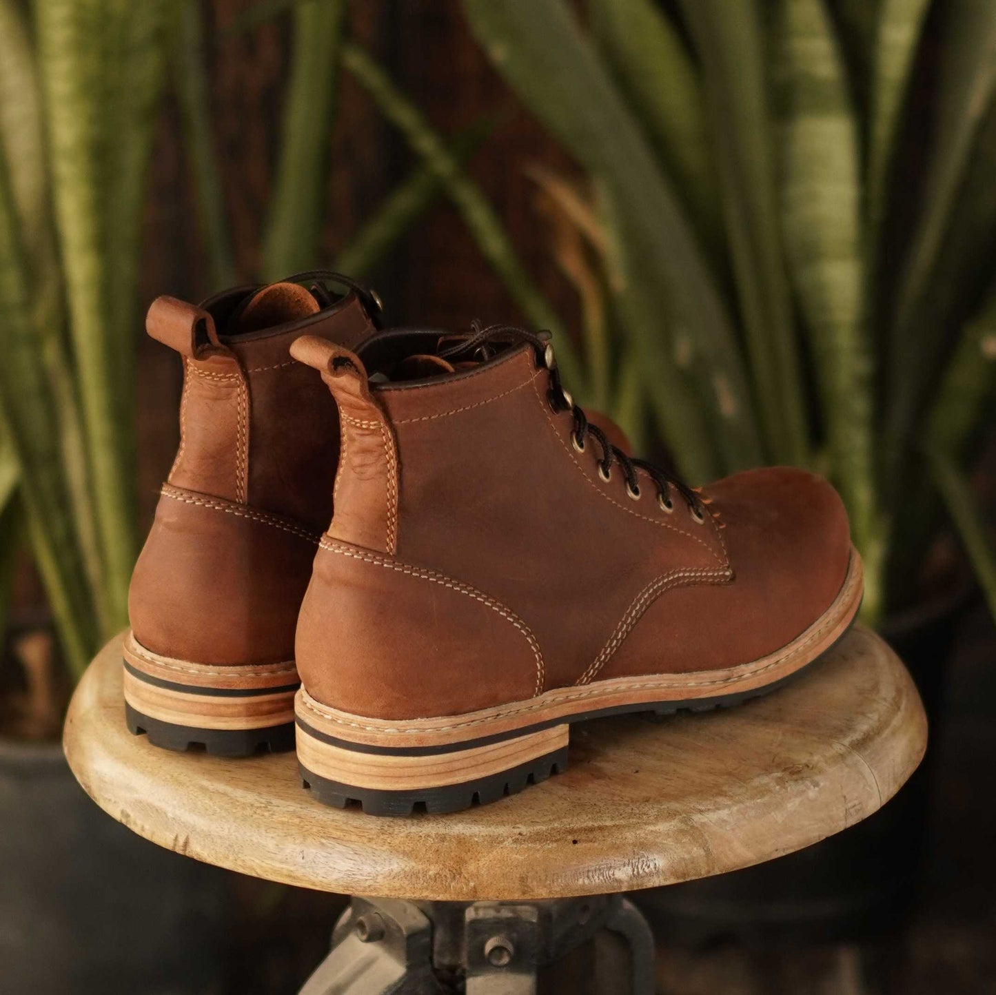 Task Boots 6" (Vintage Tan) Goodyear Welted