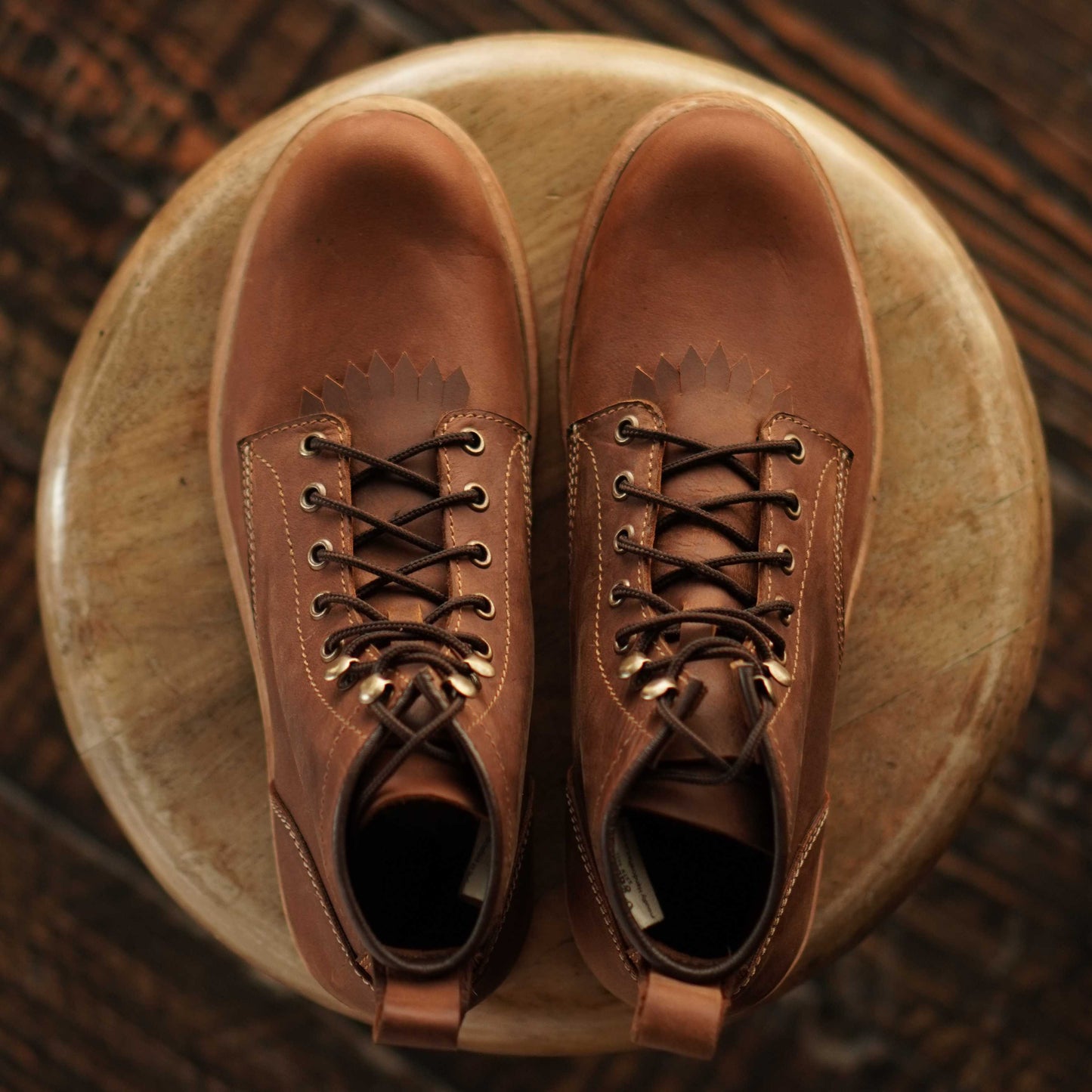 Task Boots 6" (Vintage Tan) Goodyear Welted
