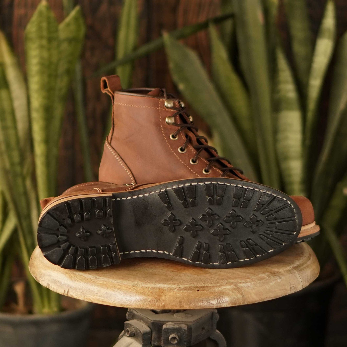 Task Boots 6" (Vintage Tan) Goodyear Welted