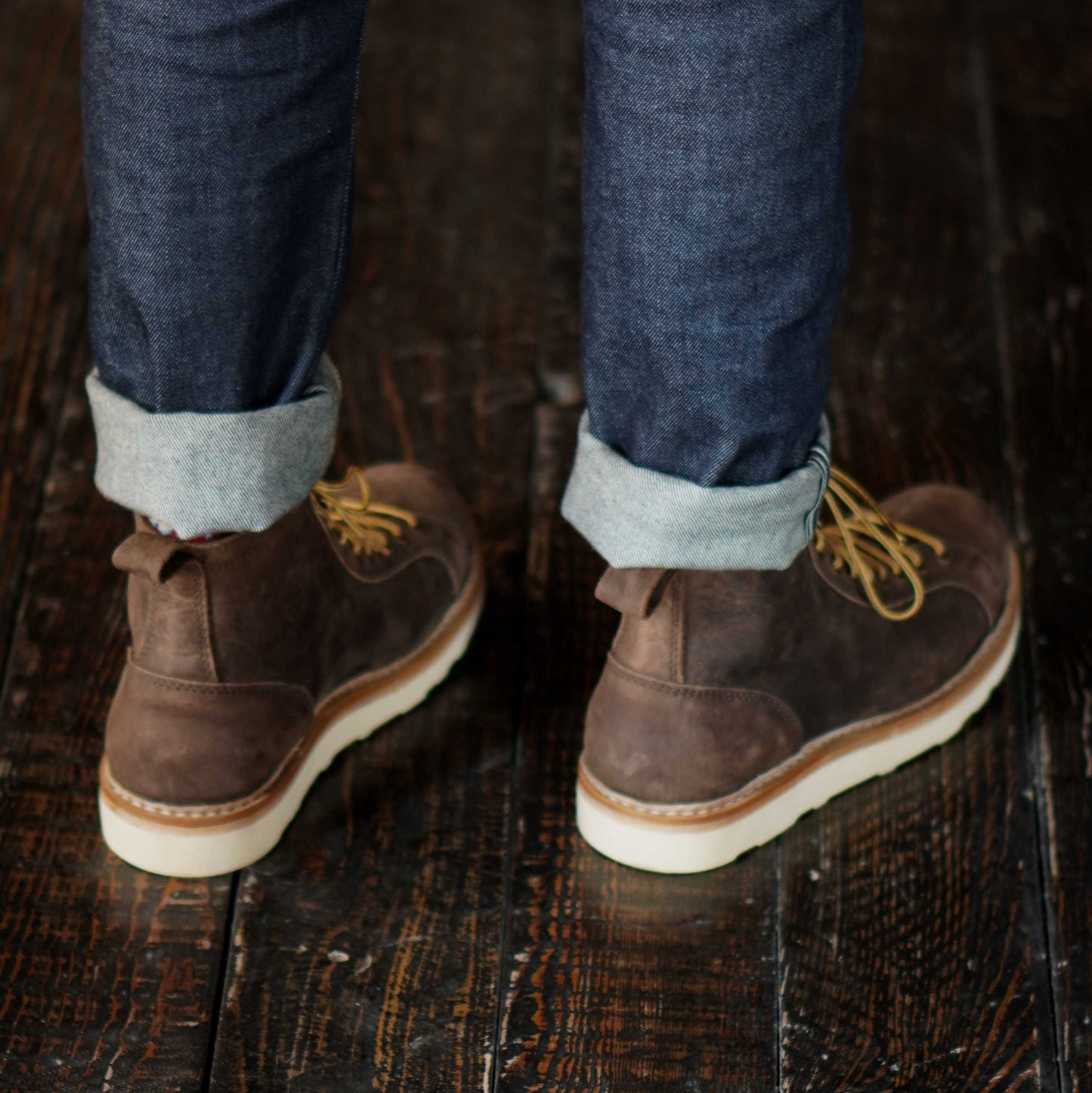 Monkey Boots 6" (Vintage Brown) Goodyear Welted
