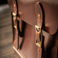 Hudson Satchel (Saddle Tan)