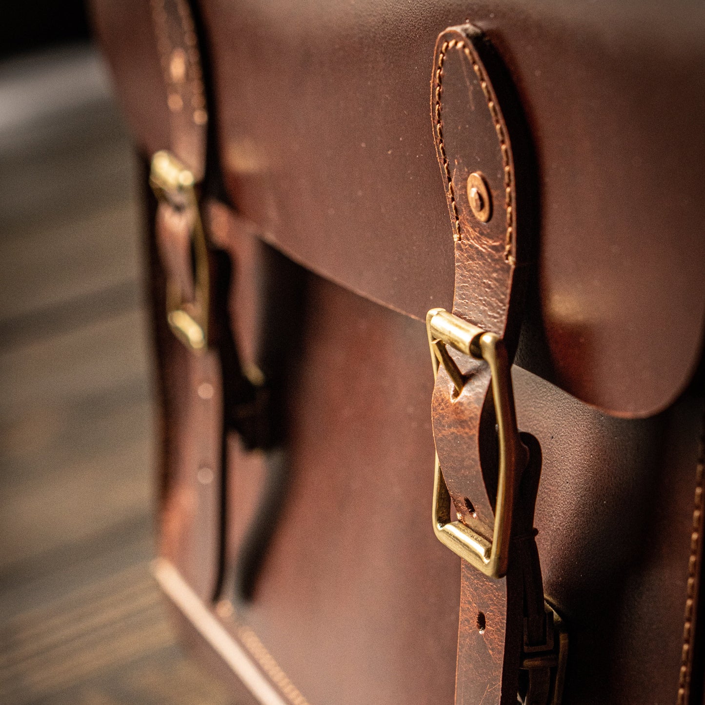Hudson Satchel (Saddle Tan)